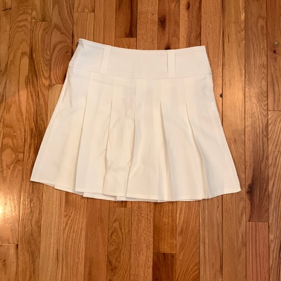 Skirts Pleated White Tennis Skirt From Shein Poshmark